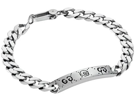 gucci bracelet mens|gucci ghost bracelet used.